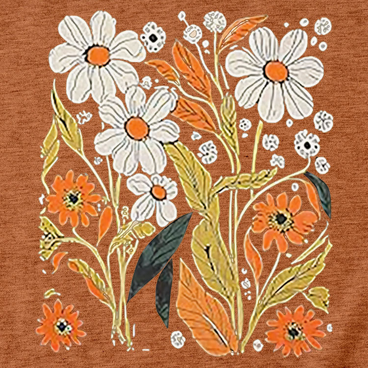 Women??¢s Summer Tee ??Floral Casual Round Neck_CWTTS1500