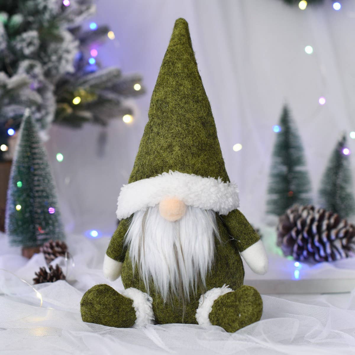 SANTA CLAUS FACELESS DOLL DOLL DECORATION ORNAMENTS