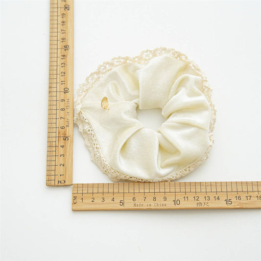 VINTAGE FRENCH VELVET LACE HAIRBAND