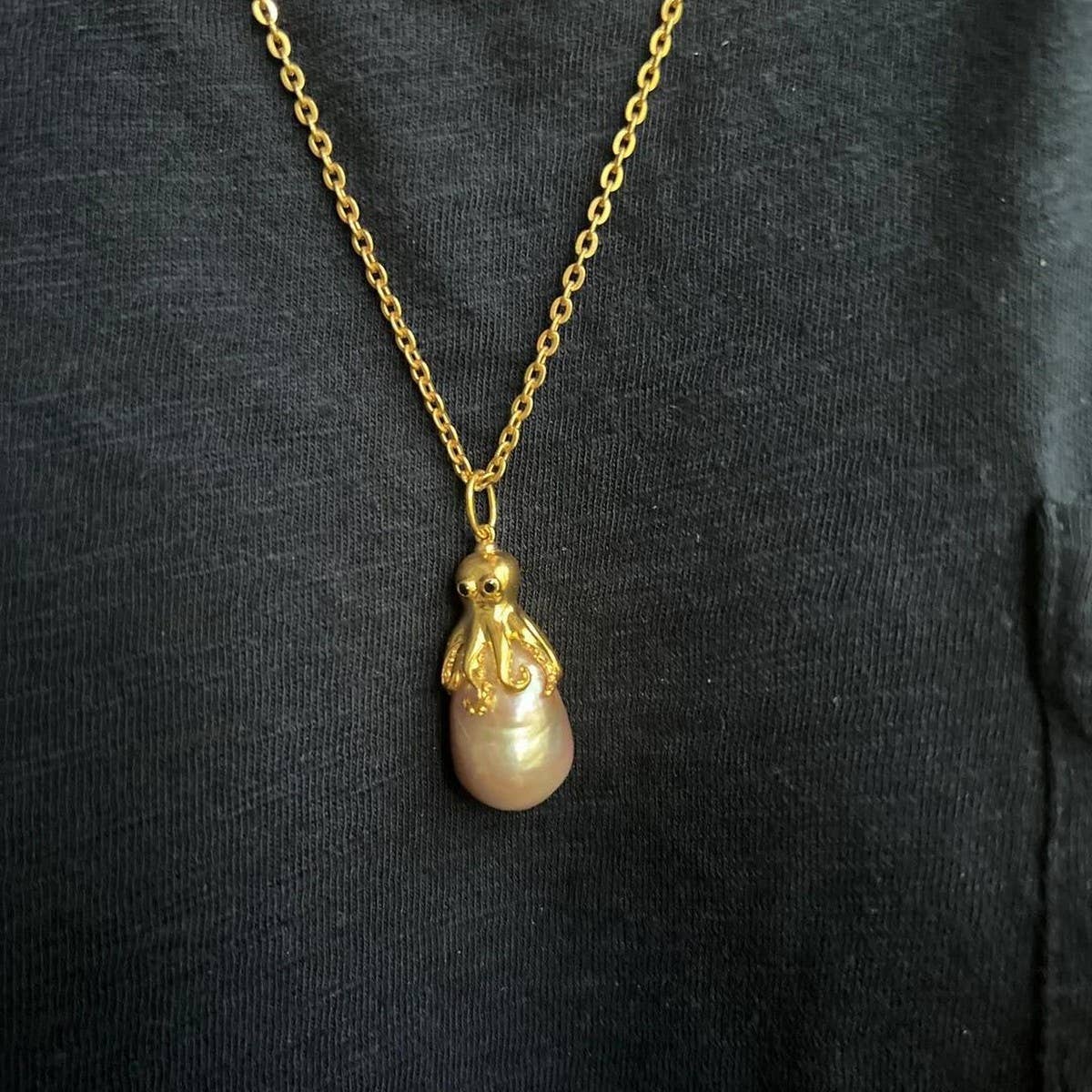 Creative Octopus Jellyfish Pendant Necklace