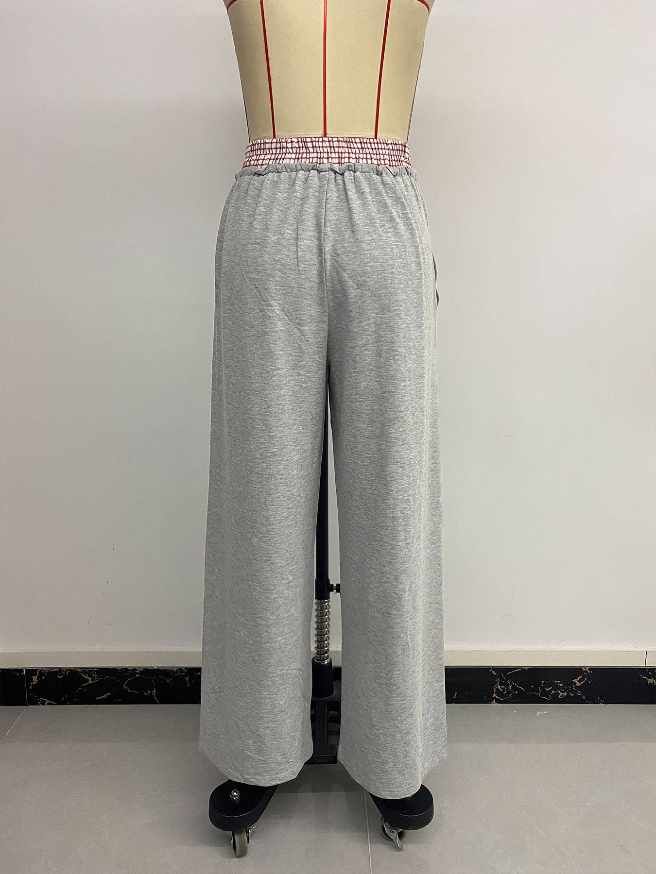 High-waisted casual loose sports sweatpants