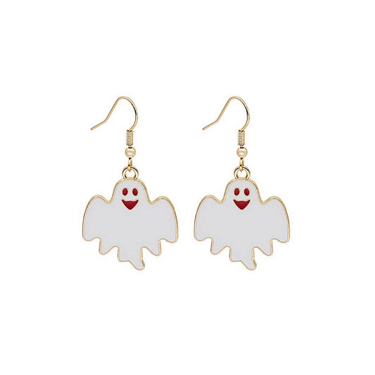 PERSONALIZED CARTOON HORROR HALLOWEEN EARRINGS_CWAJE1847