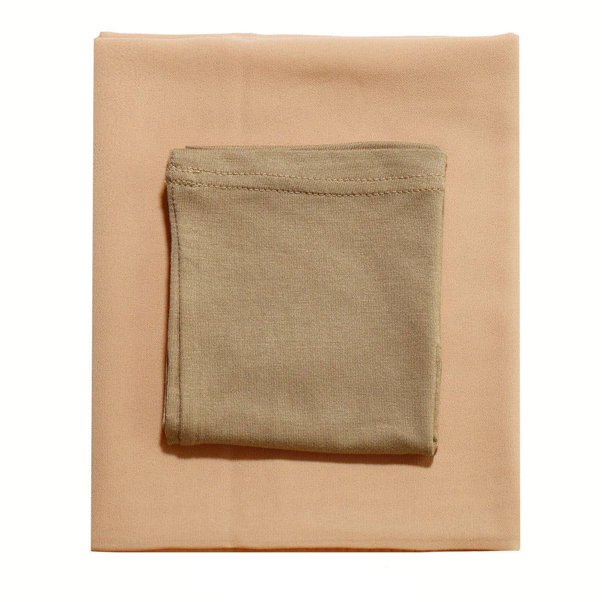 CHIFFON SHAWL HEADSCARF TWO-PIECE SET