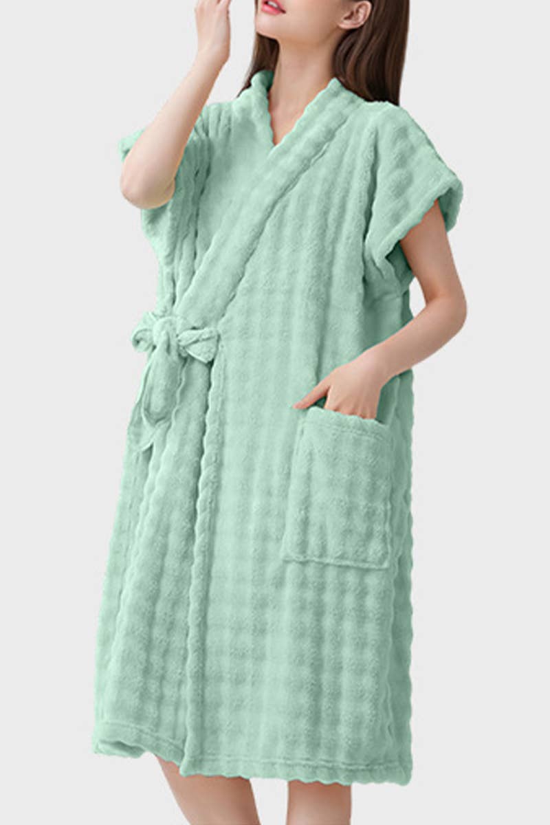 CWMM8290_SUMMER BUBBLE FLEECE WEARABLE BATH TOWEL