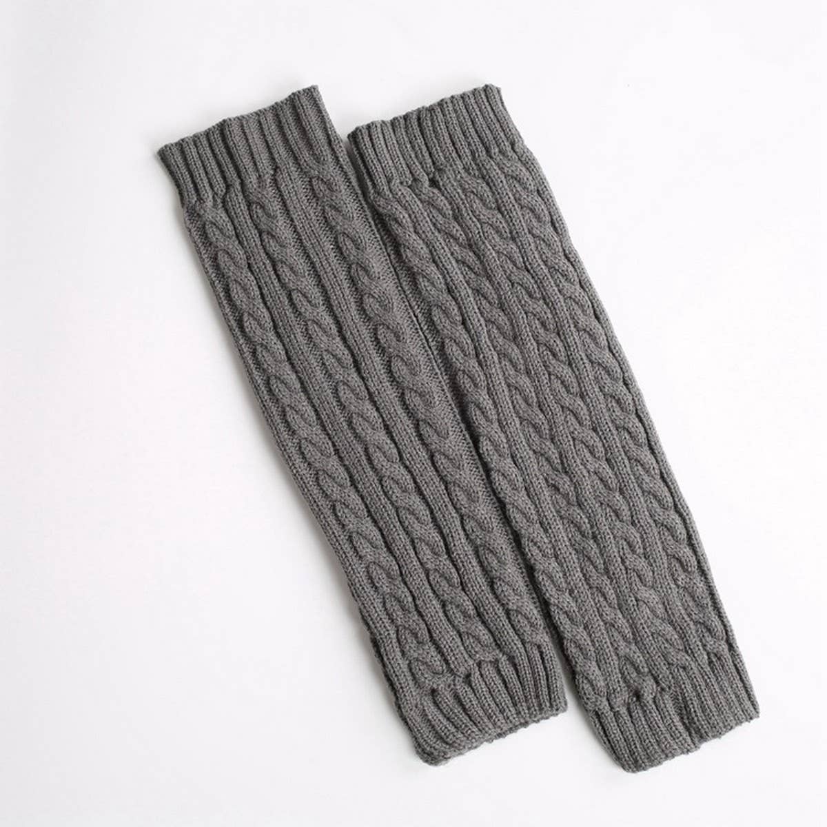 KNITTED AUTUMN AND WINTER WARM LEG WARMERS