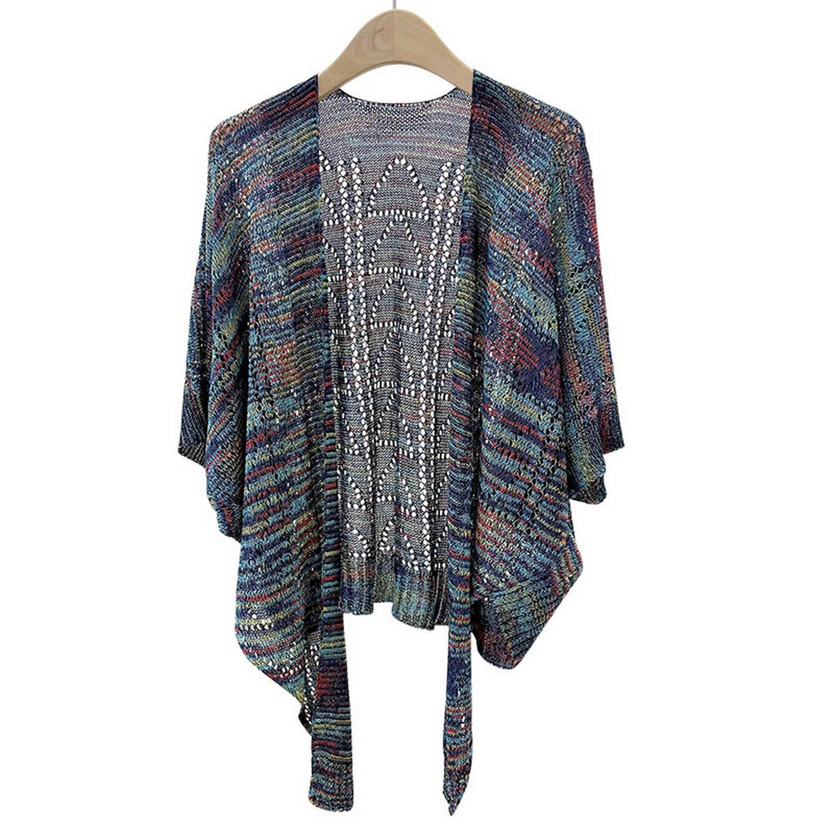 WEAR AN ICE SILK HOLLOW SHAWL