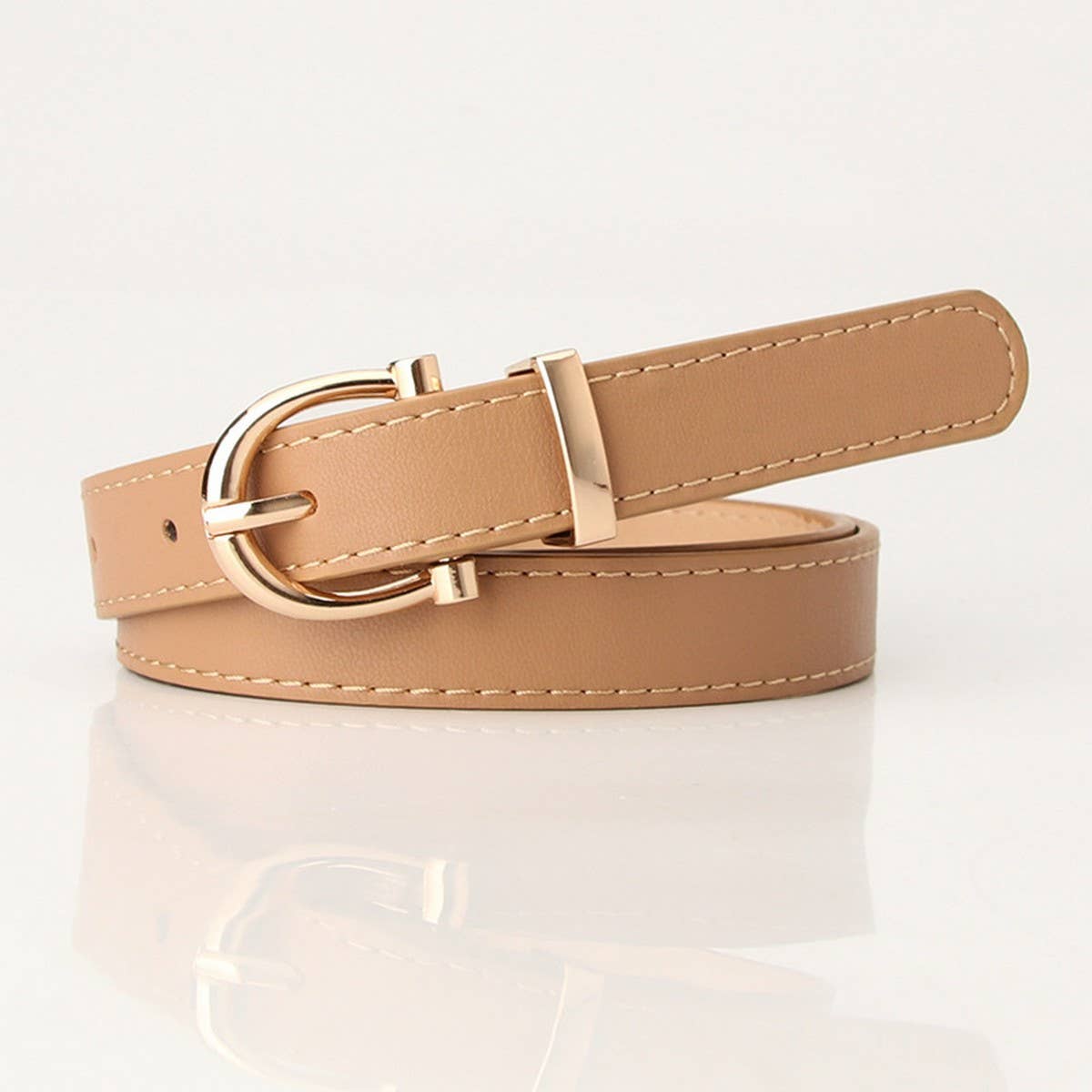 CLASSIC SIMPLE THIN BELTS FOR CLOTHING MATCHING_CWABE0392