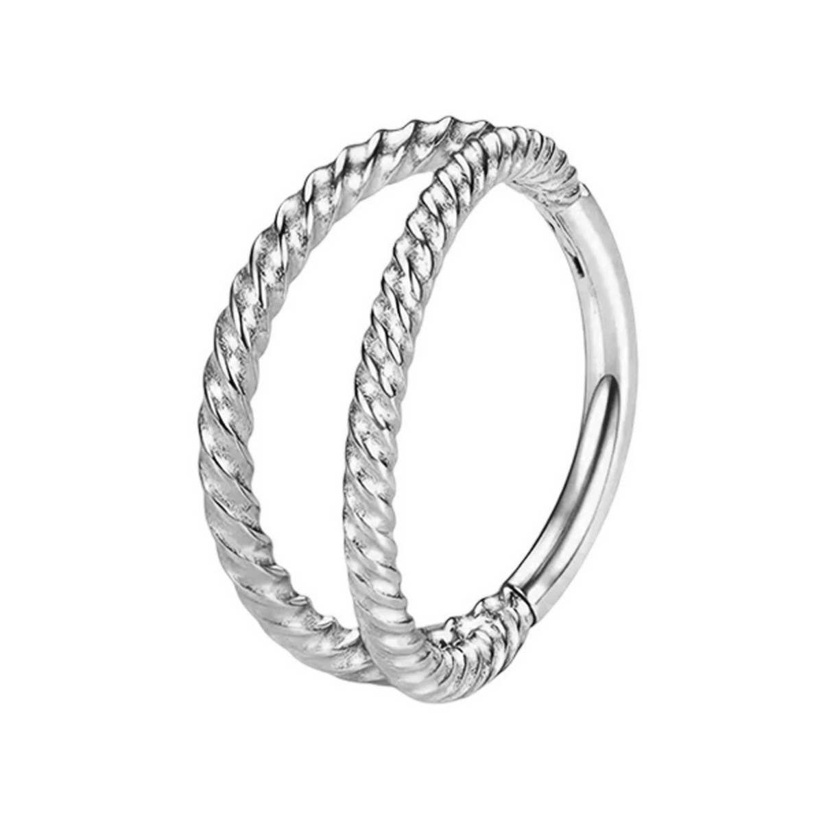 316 Stainless Steel Closed Hoop Nose Ring_CWMM9521