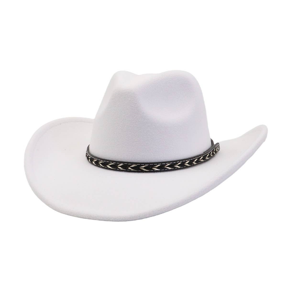 Unisex  Cowboy Fedora Hat Ethnic Style_CWAH04409