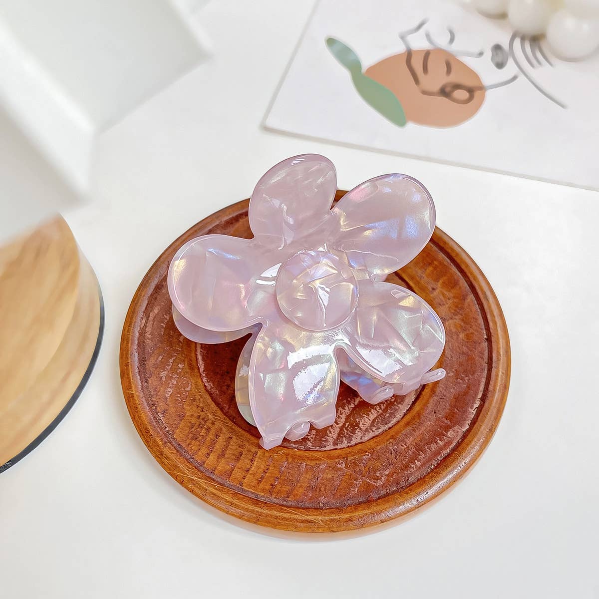 Iridescent Mermaid imitation acetic acid clip