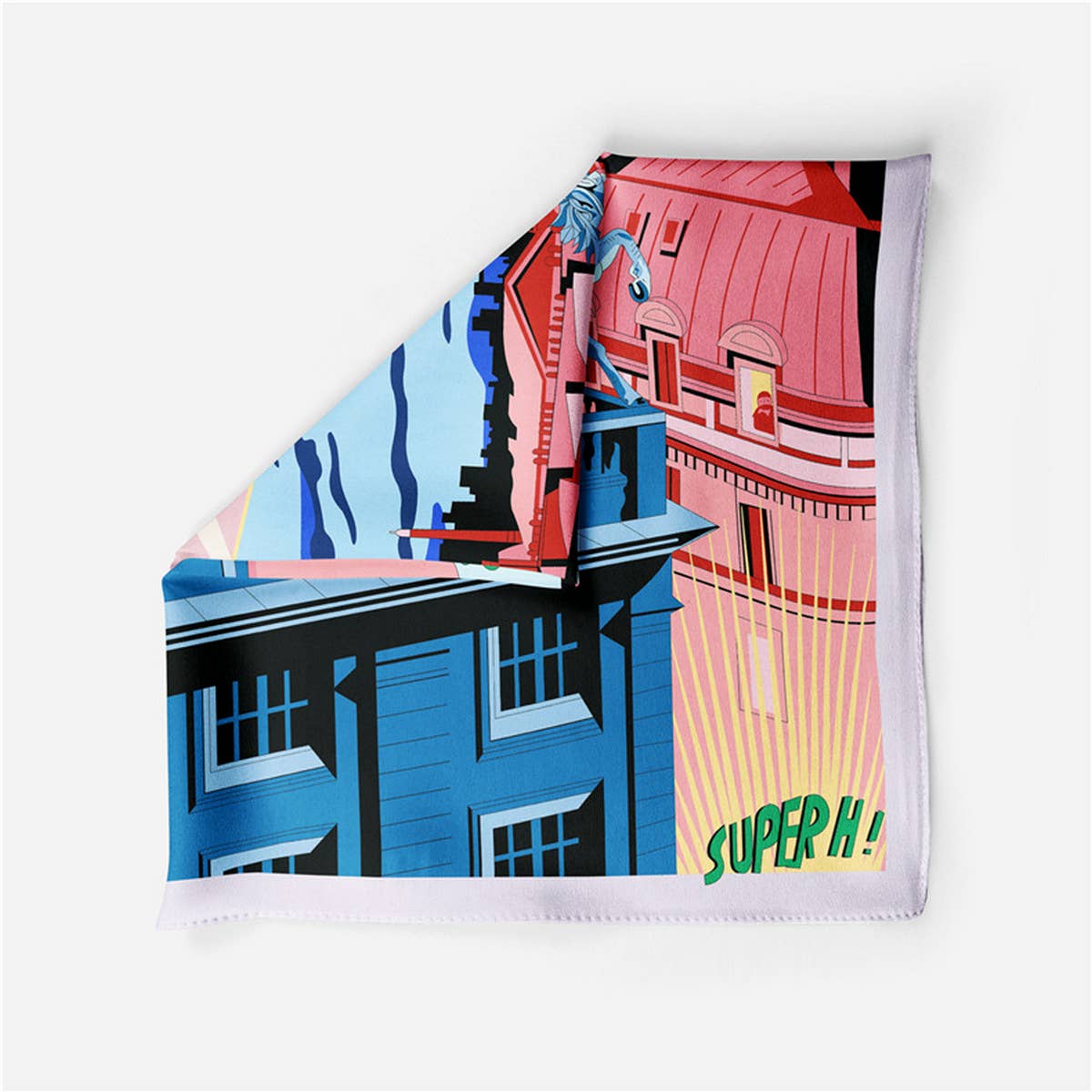 Trendy Scarf - Floral Print Multi-Function Neck