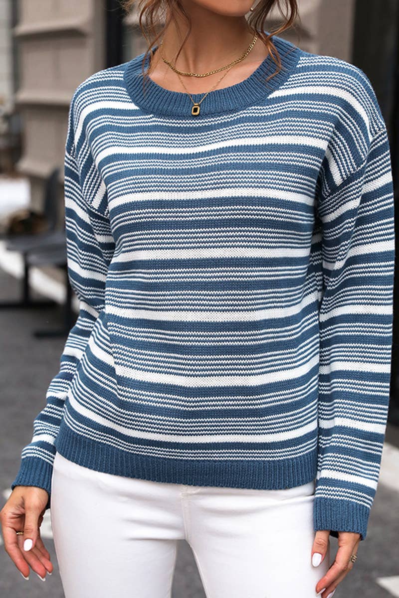 WOMEN HAIRLINE SWEATER_CWOSWL1625