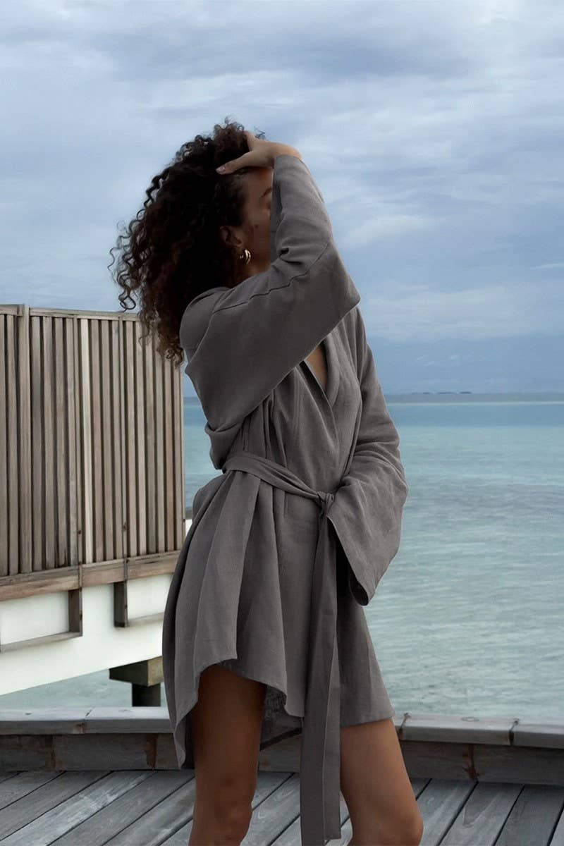 CWDSD7798_COTTON-LINEN BELTED BEACH MAXI DRESS