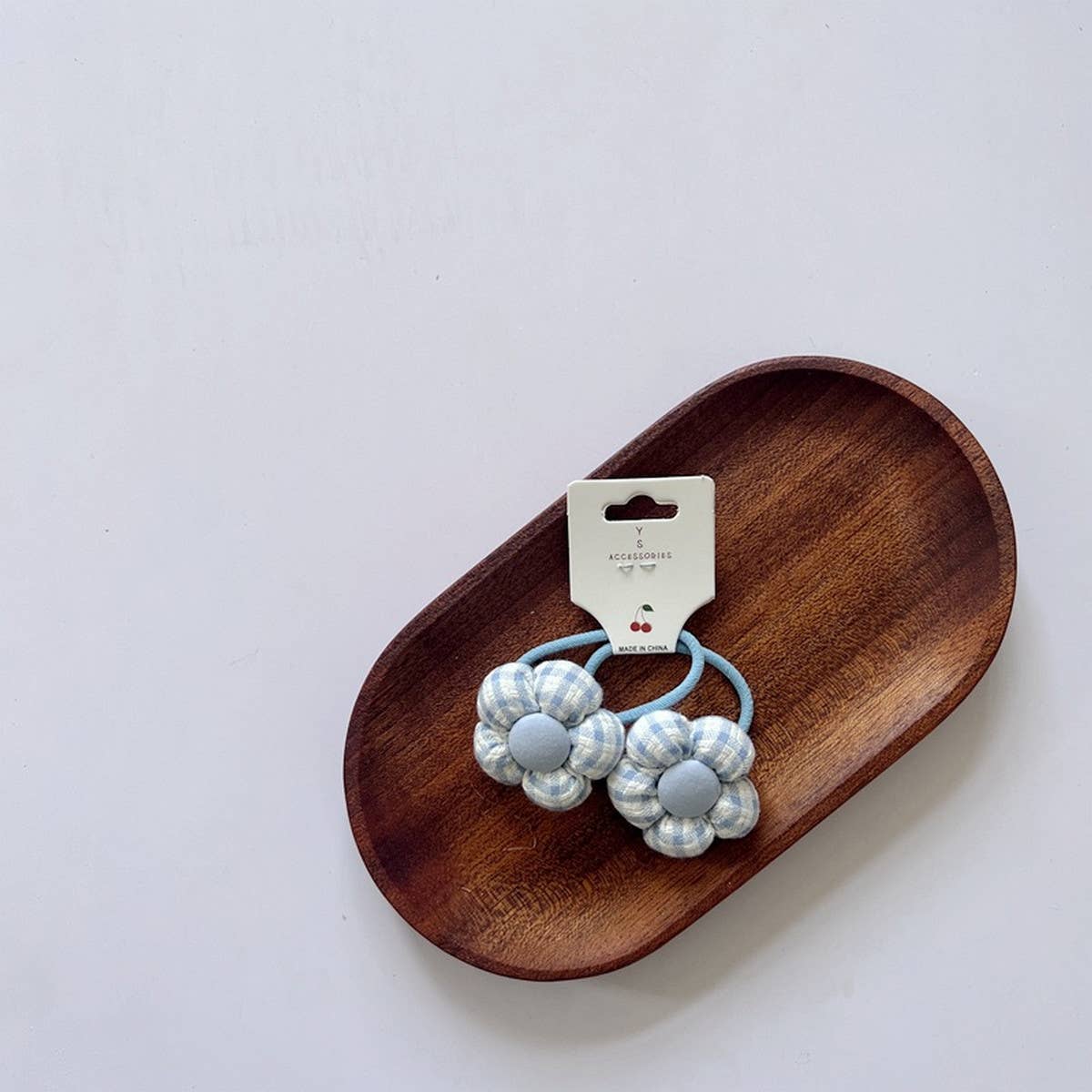 NEW CUTE PLAID CHILDREN'S HAIR ROPE