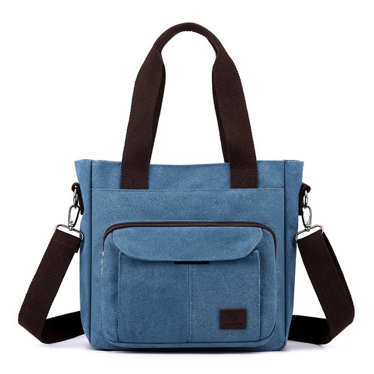 RETRO CASUAL CANVAS SHOULDER MESSENGER BAG_CWAB3483