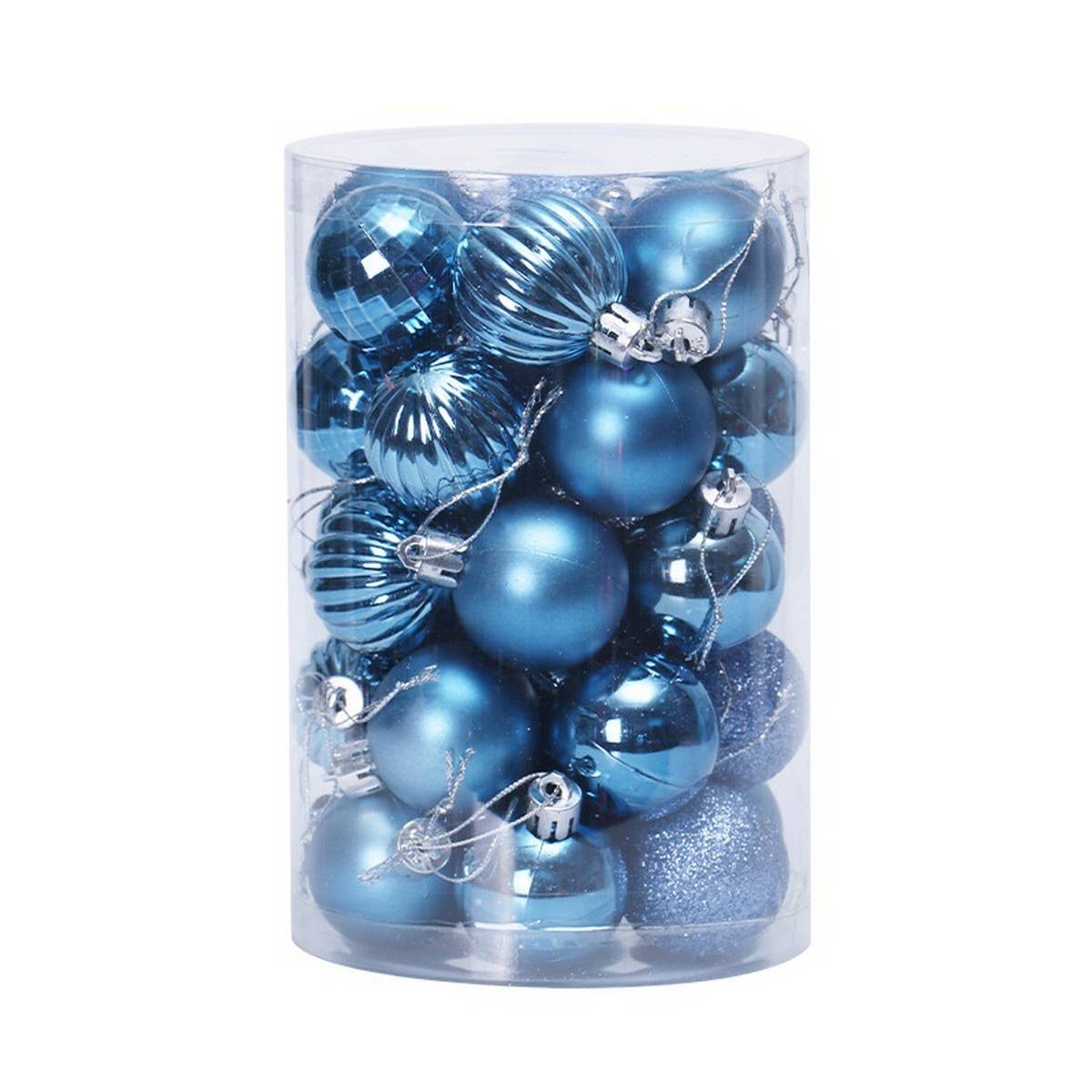 34pcs Christmas Tree Ornaments Ball Set 4cm_CWMM9835