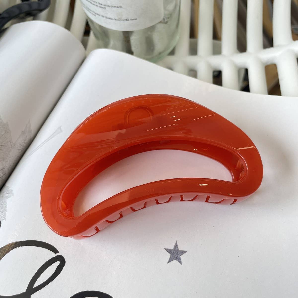 Thick Hair Claw - Elegant INS Style Shark Clip