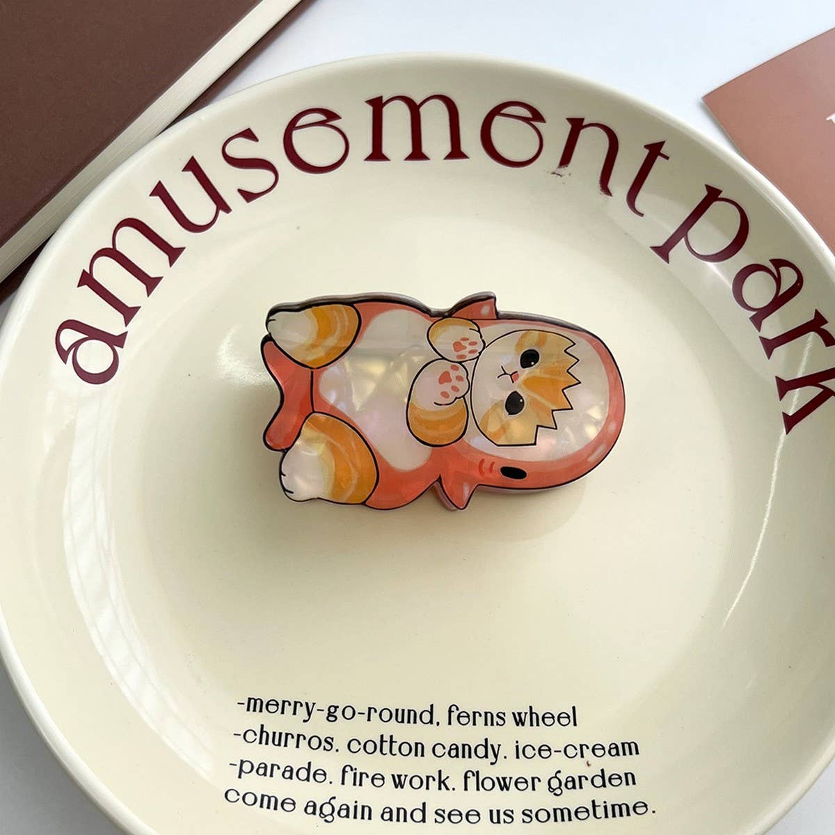 Cute Cat & Dog Claw Clip ? Acetate Animal Hairpin