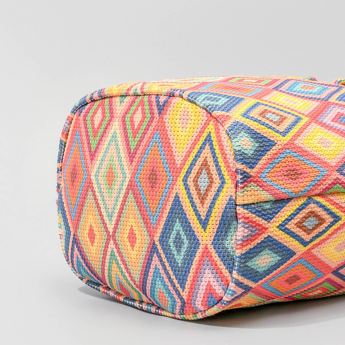 BOHEMIAN PRINT BUCKET BAG SHOULDER BAG_CWAB1995