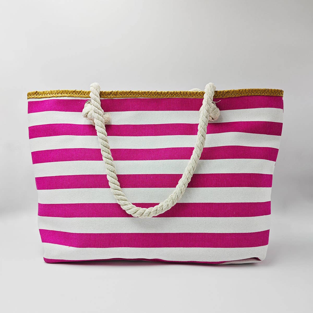 STRIPE CASUAL TRENDY BEACH BAG_CWAB293