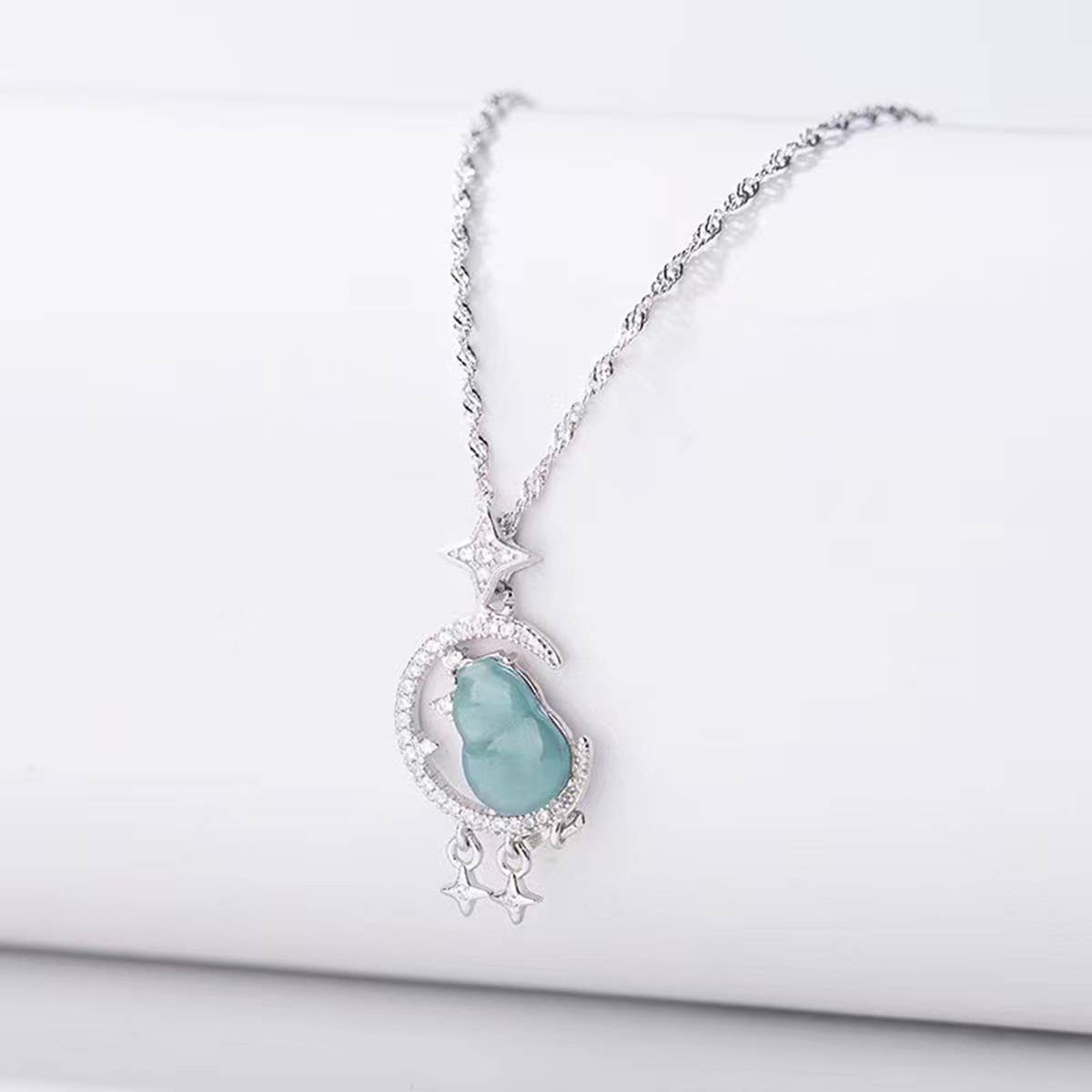 Sensory Fortune Star Moon Collarbone chain