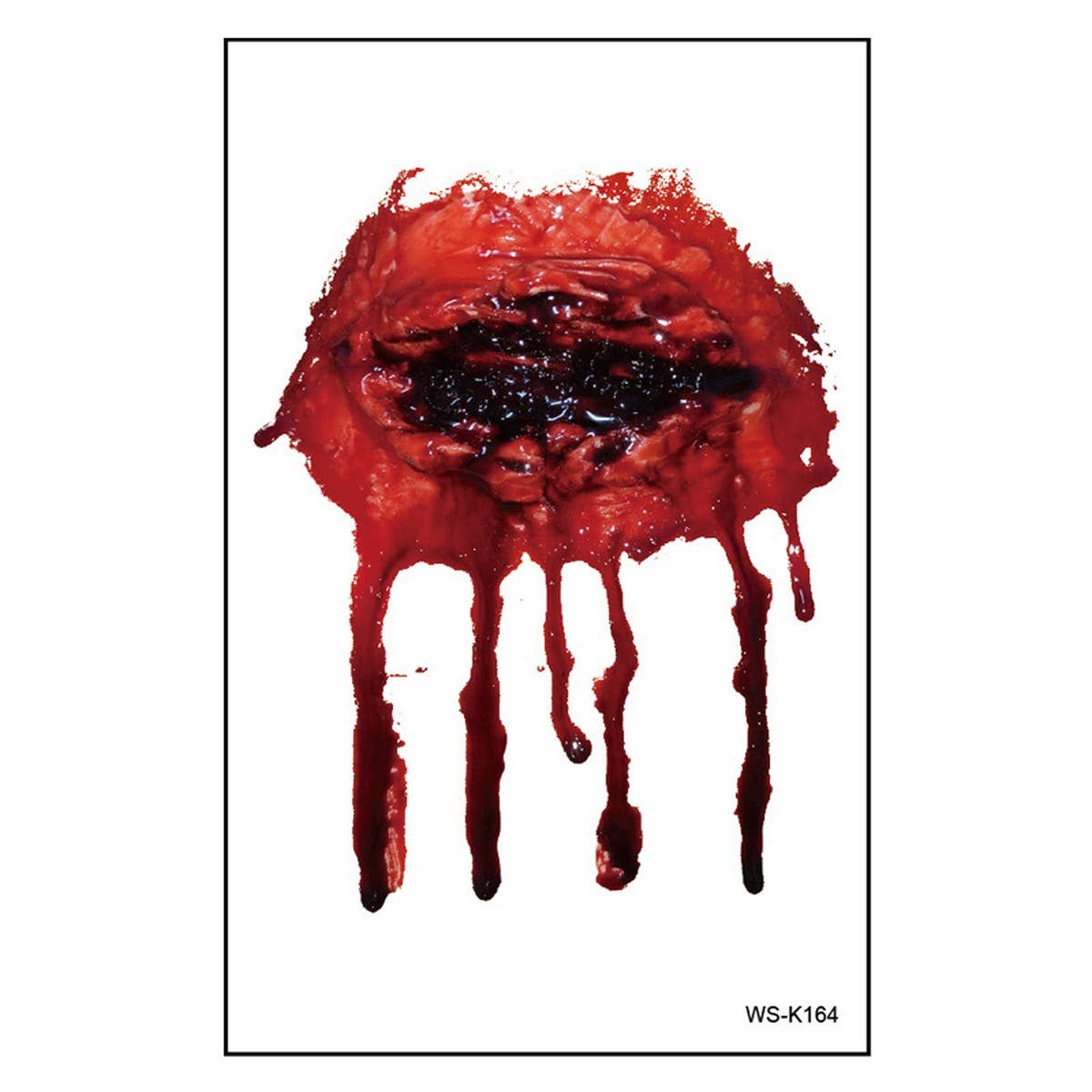 Halloween Scar Tattoos ? Bloody Wound Stickers