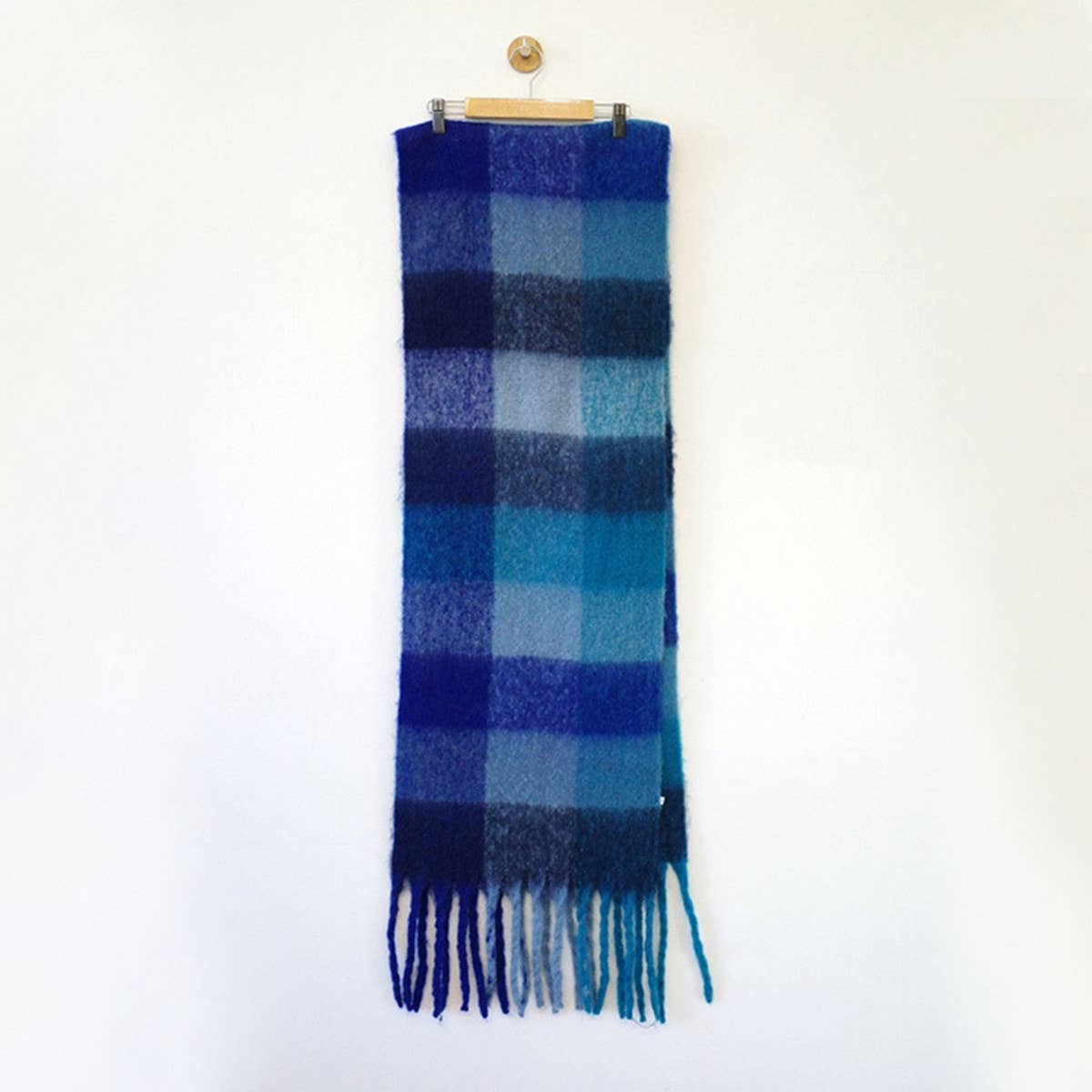 New Plaid Tassel Scarf for Women - Winter Warmth
