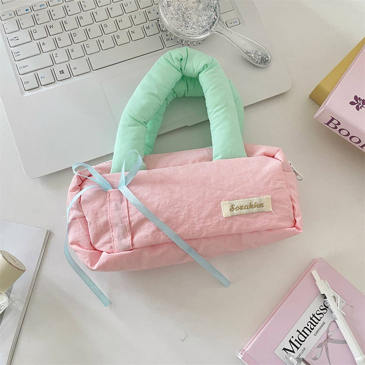 CWAB5809_SMALL FRESH SOFT LARGE CAPACITY HANDBAG