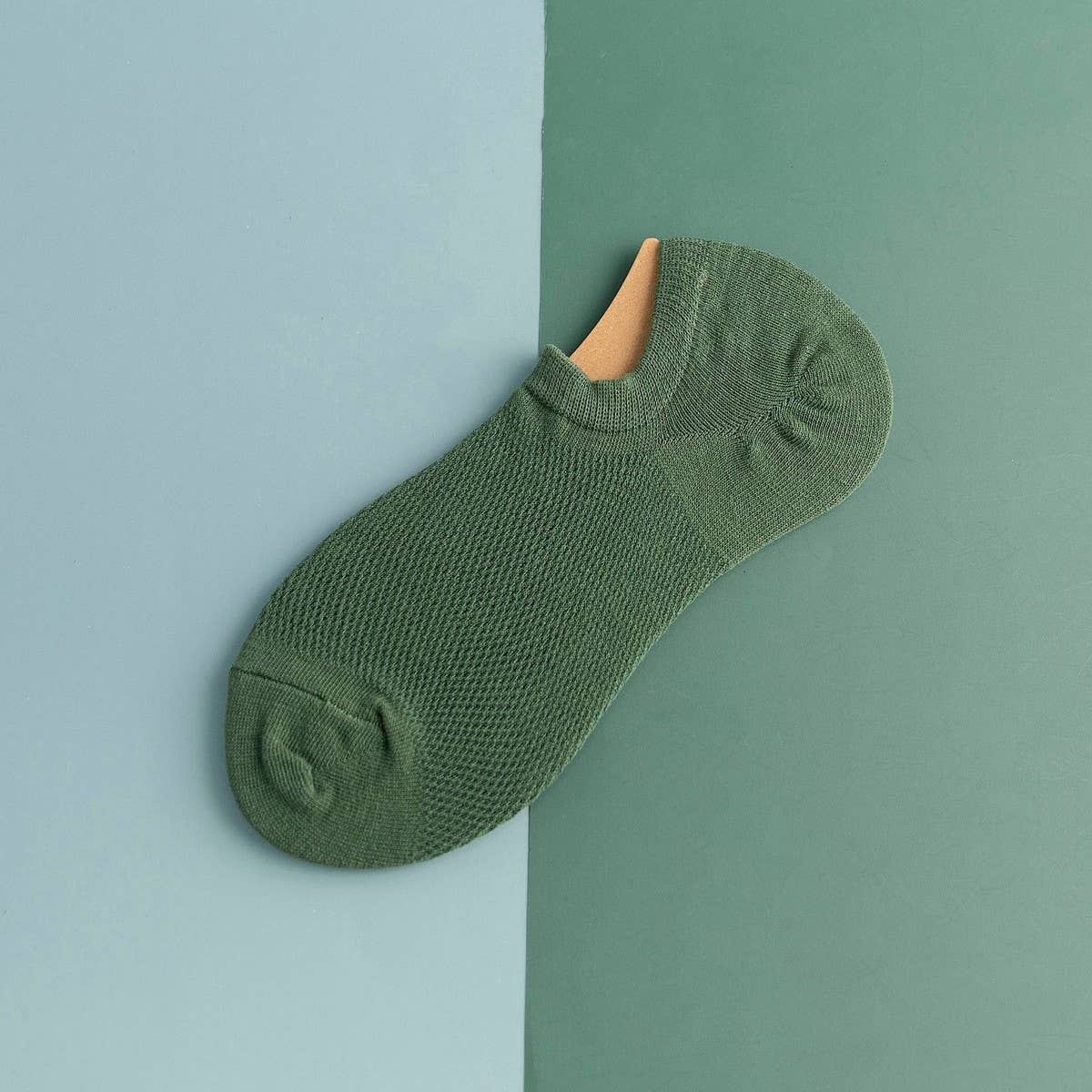 NEW MEN'S ANTI-SLIP MESH INVISIBLE SOCKS