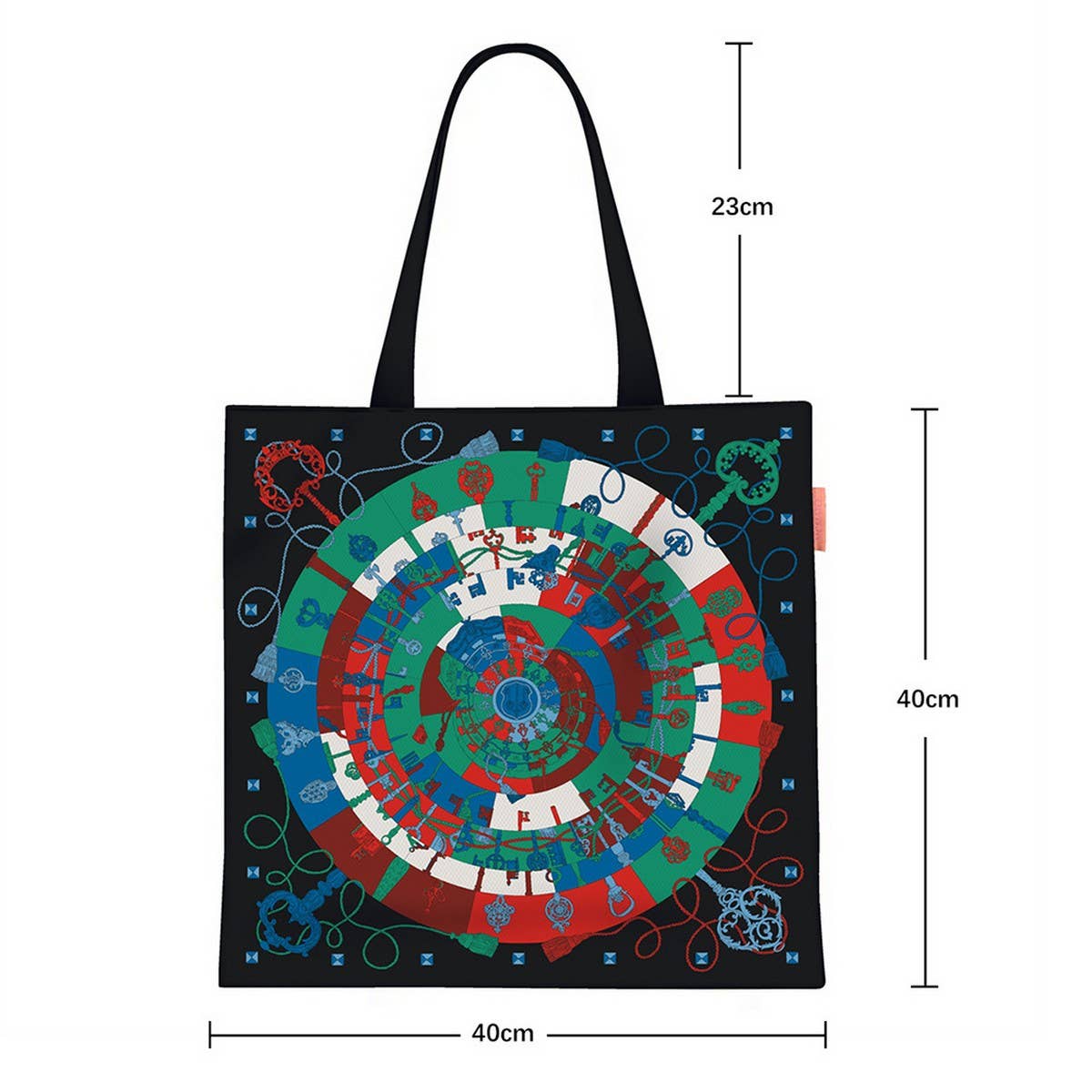 Student Canvas Tote Bag, Spacious Design_CWAB5138