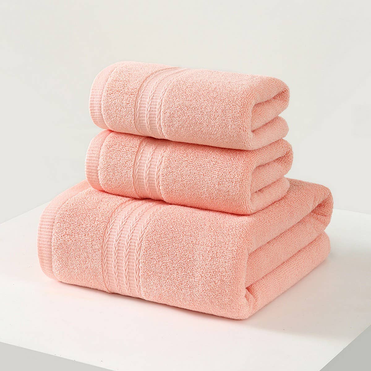 SIX-PIECE HOUSEHOLD ABSORBENT TOWEL BATH TOWEL SET_CWMM2271