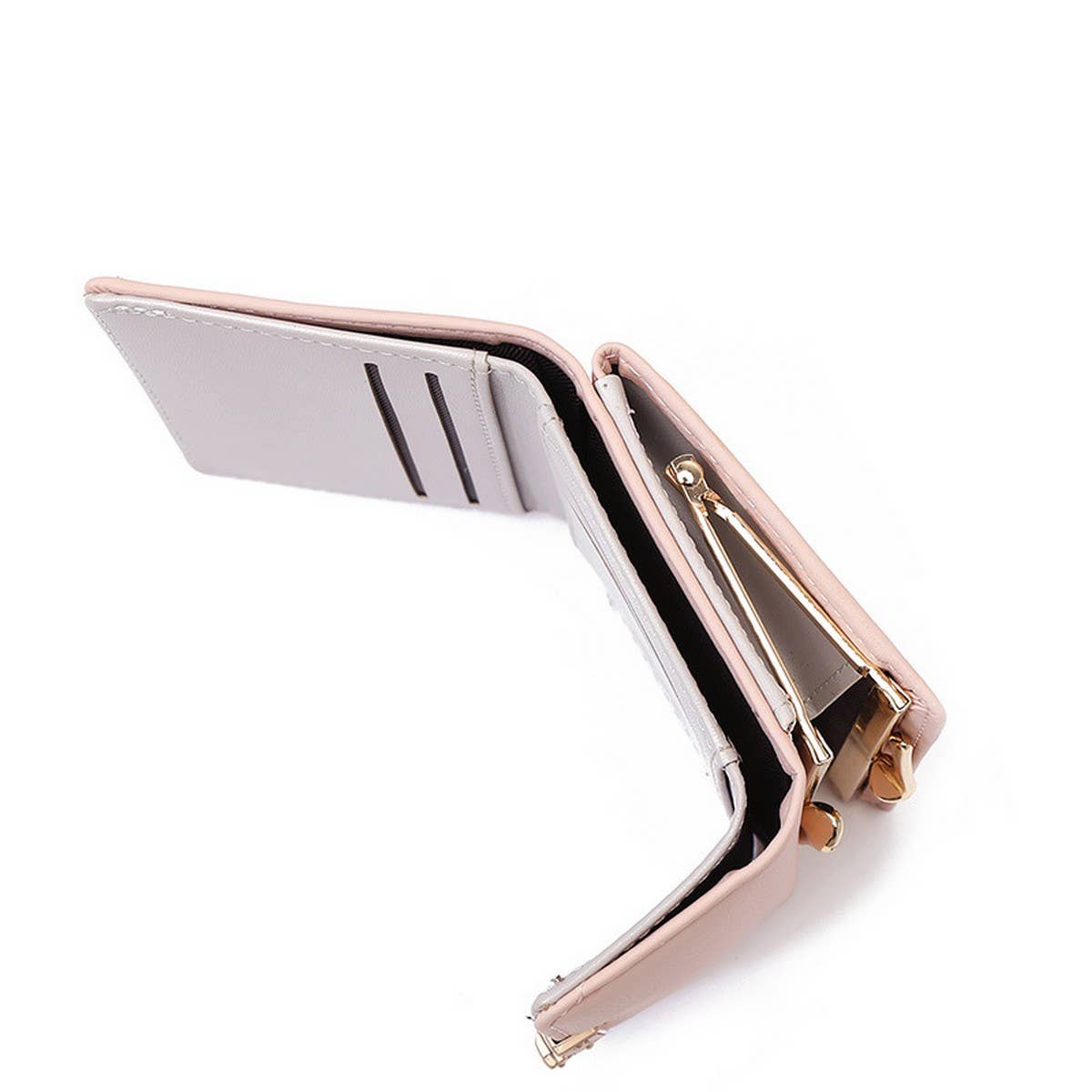 SHORT STUDENT COIN TRI-FOLD CLIP BAG_CWAB2329