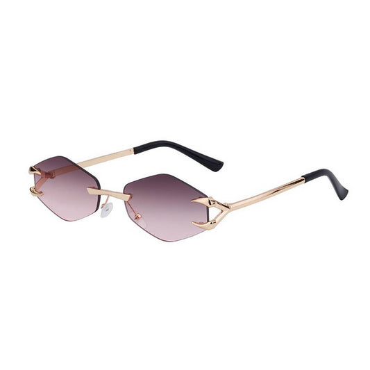 FRAMELESS STREET STYLE SUN PROTECTION SUNGLASSES