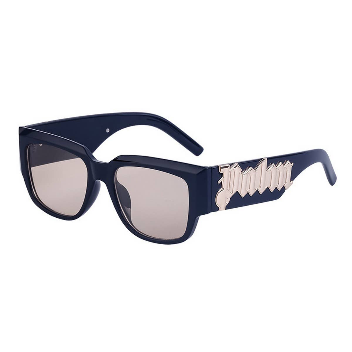 FASHION PERSONALITY WIDE TEMPLE CAT EYE SUNGLASSES_CWASG0665
