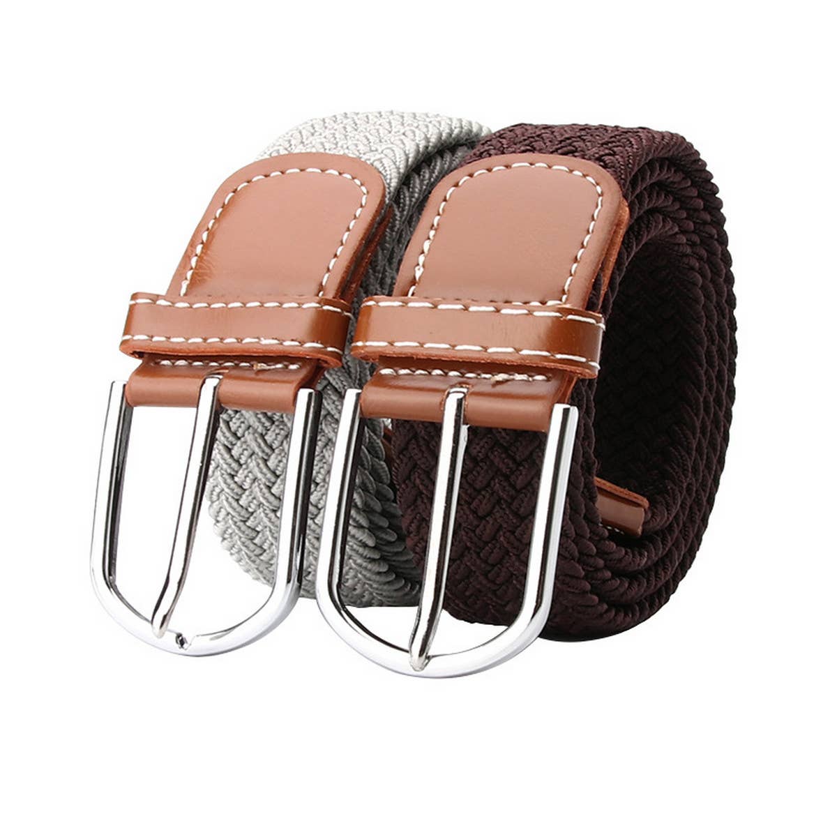 CWABE0940_WOMEN'S CASUAL PIN BUCKLE CANVAS BELT