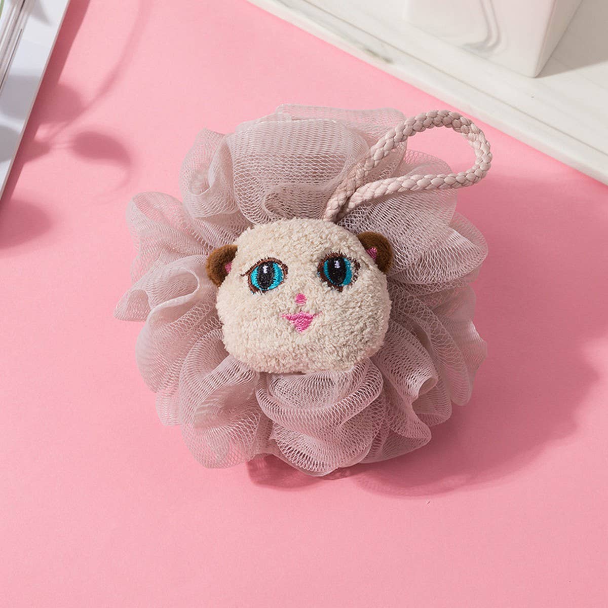 CWMM8750_CARTOON ANIMALS CUTE BATH BACK SCRUB BATH FLOWER