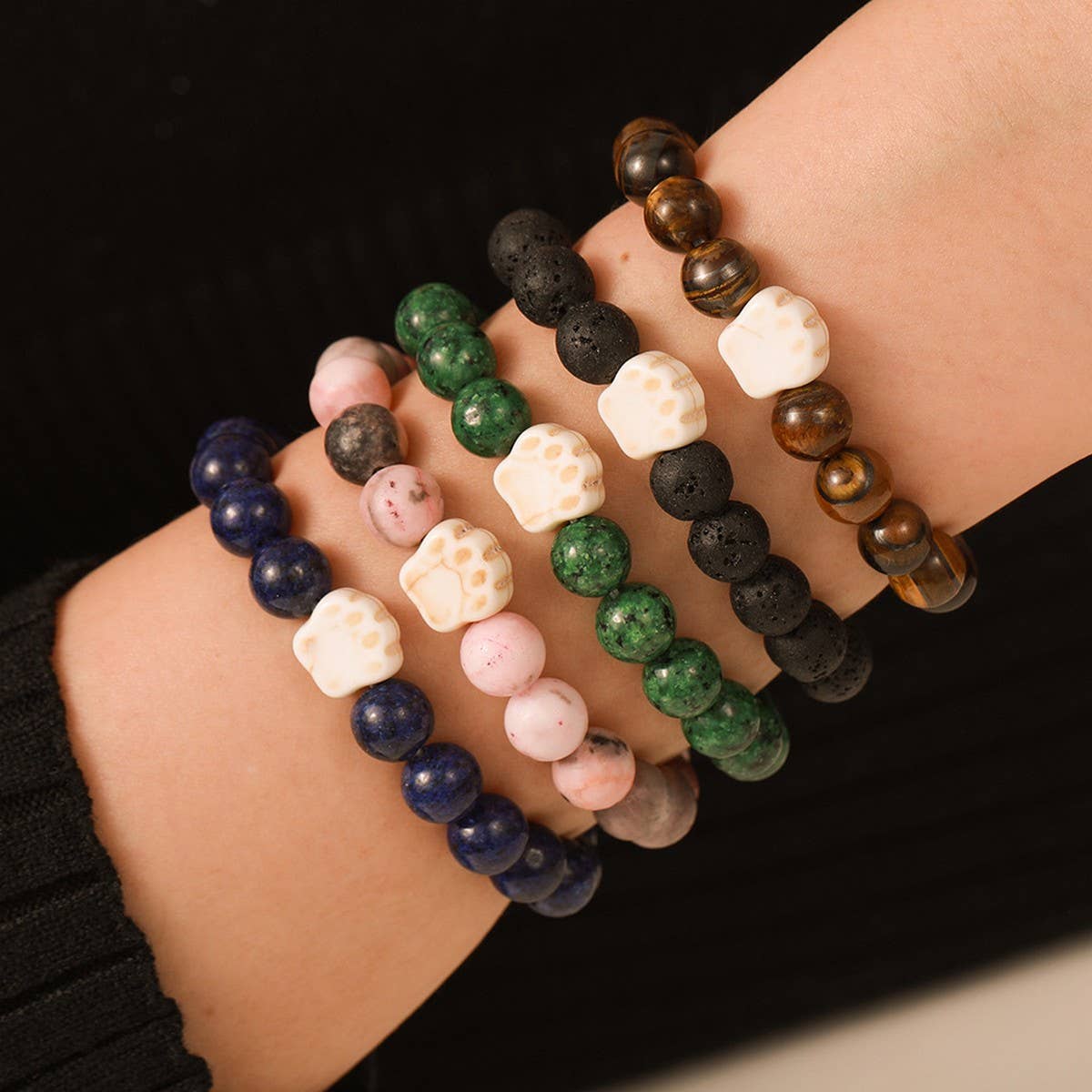 FASHIONABLE MARINE ANIMAL BRACELET SET