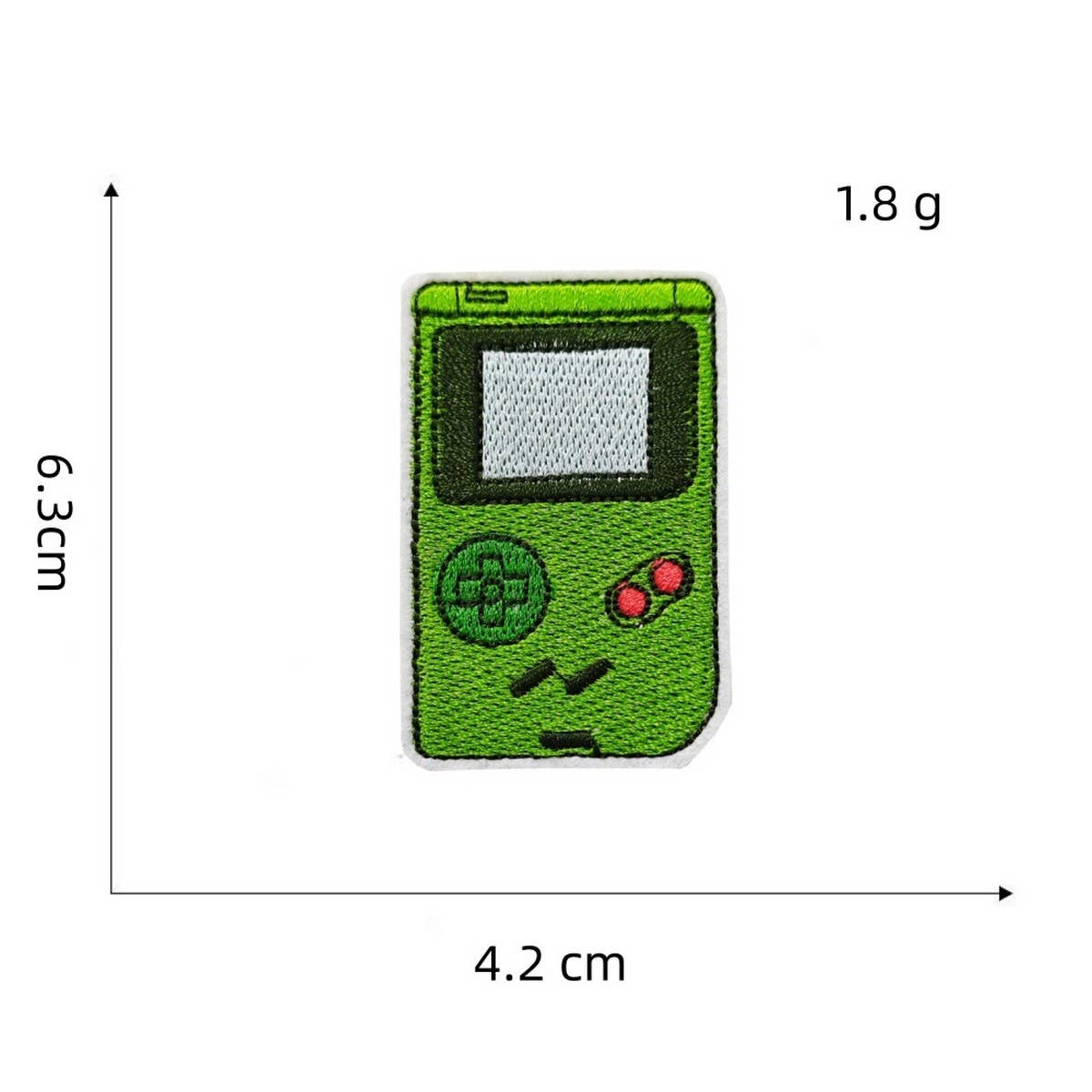 GREEN SERIES CARTOON EMBROIDERED PATCH