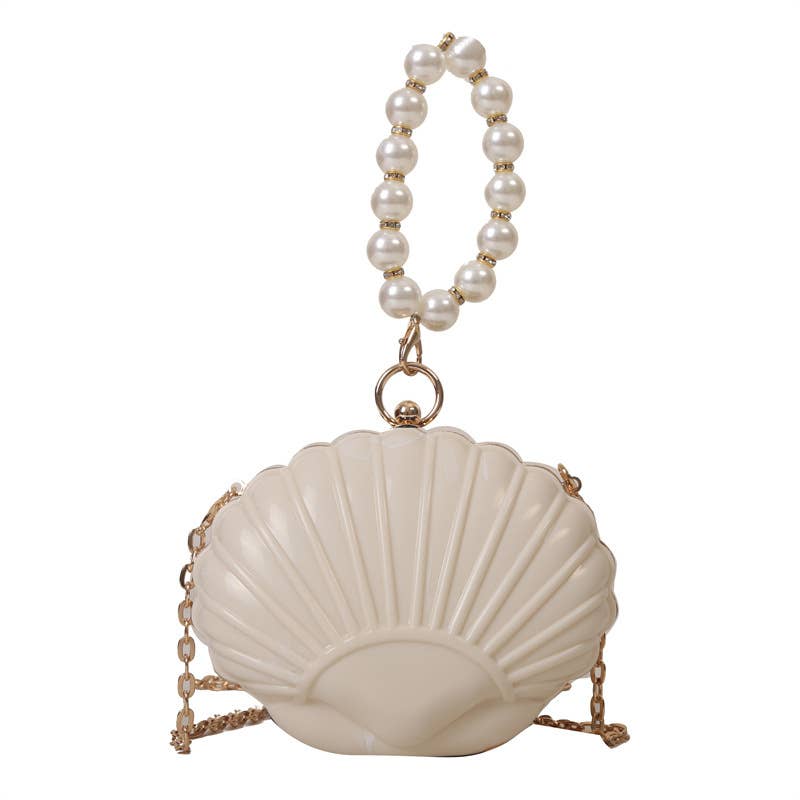 Fashionable pearl hand-held mouth red envelope