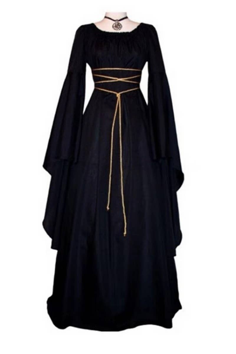 CWDMD01229_HALLOWEEN WIZARD PARTY WITCH COSTUME