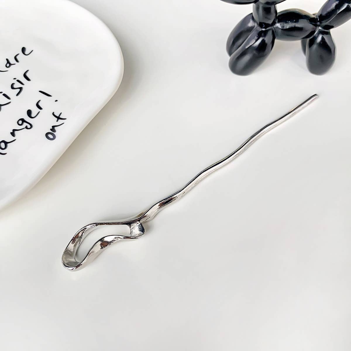 Simple metal hairpins ancient-style accessories