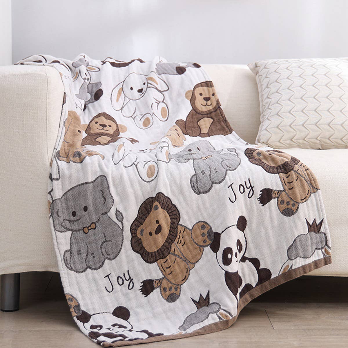 CARTOON ABSORBENT QUICK-DRYING GAUZE BATH TOWEL_CWMM1618