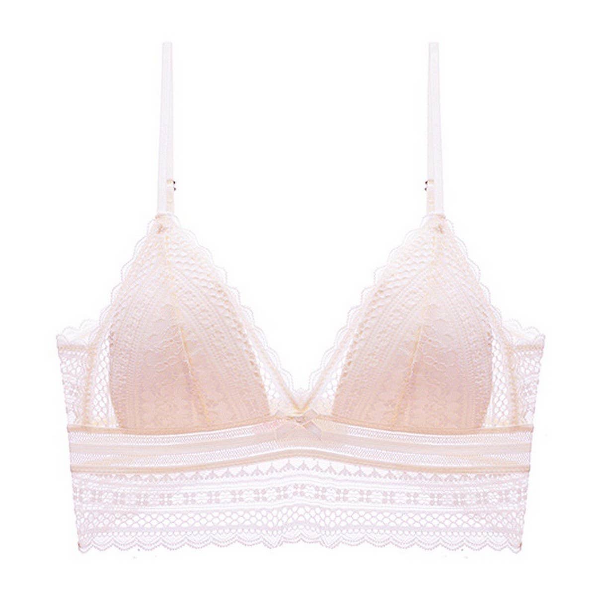 ULTRA THIN TRIANGULAR CUP BRA WITHOUT STEEL RING