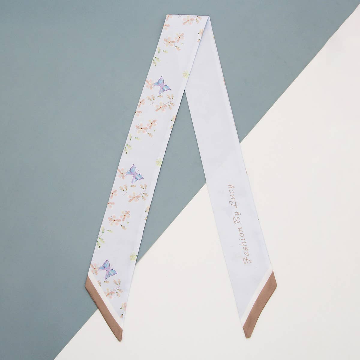 Long Boho Scarf - Hair Ribbon & Purse Strap