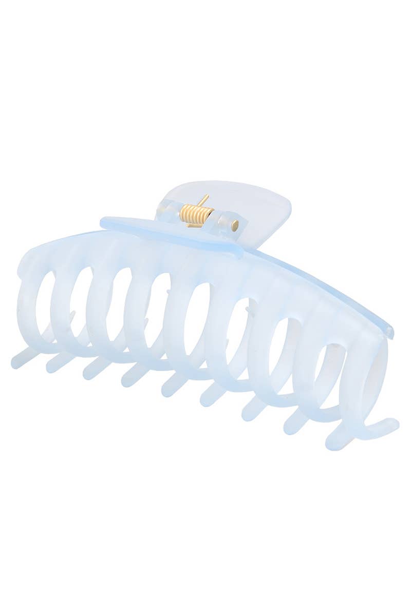 4.3" Matte PS Plastic Hair Claw Clip, Strong Hold_CWAHA0090