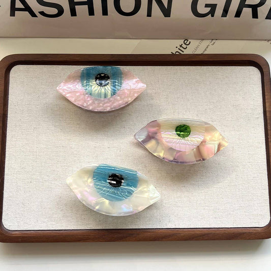 Vintage Eye Acetate Hair Claw Simple Chic Clip£ßCWAHA6027