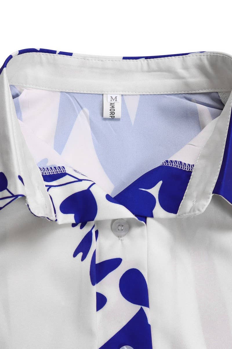 CWDMD01260_2025 PLUS SIZE FLORAL PRINT ASYMMETRICAL DRESS