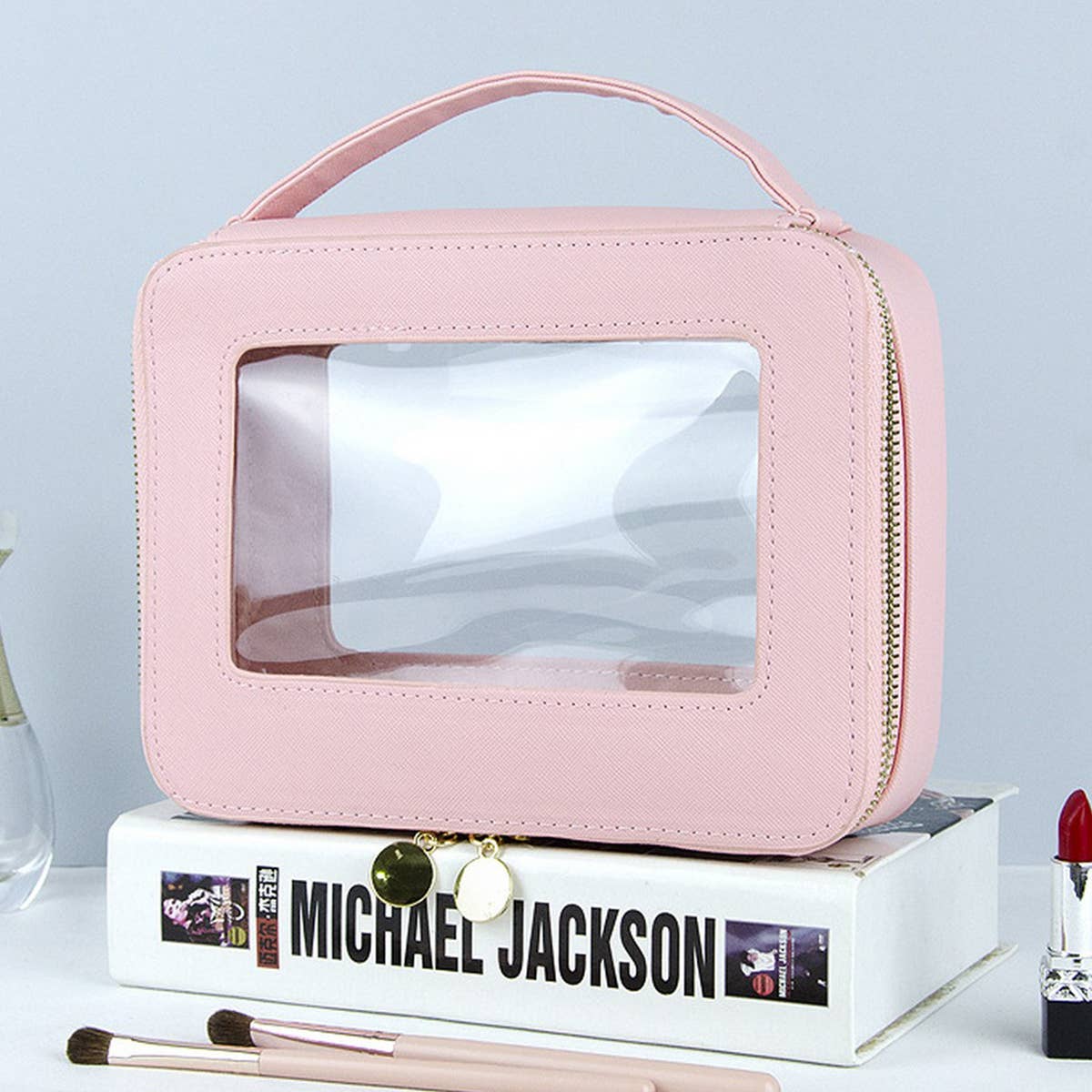 TRAVEL PORTABLE PORTABLE TRANSPARENT COSMETIC BAG_CWAB1090