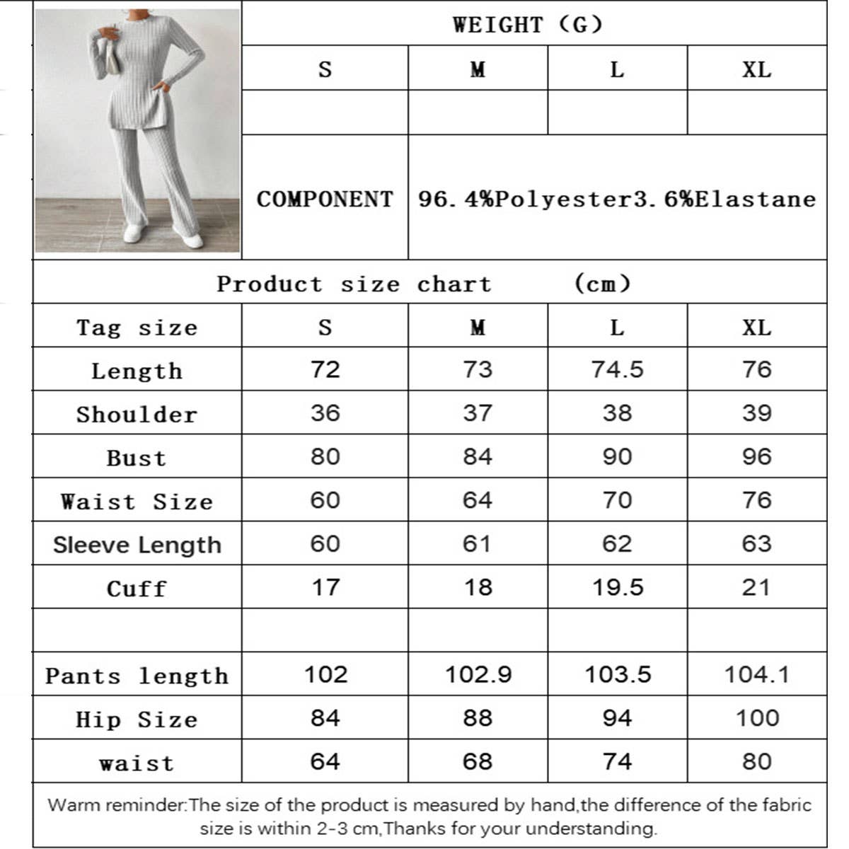 Simple lazy style fashion home two-piece set