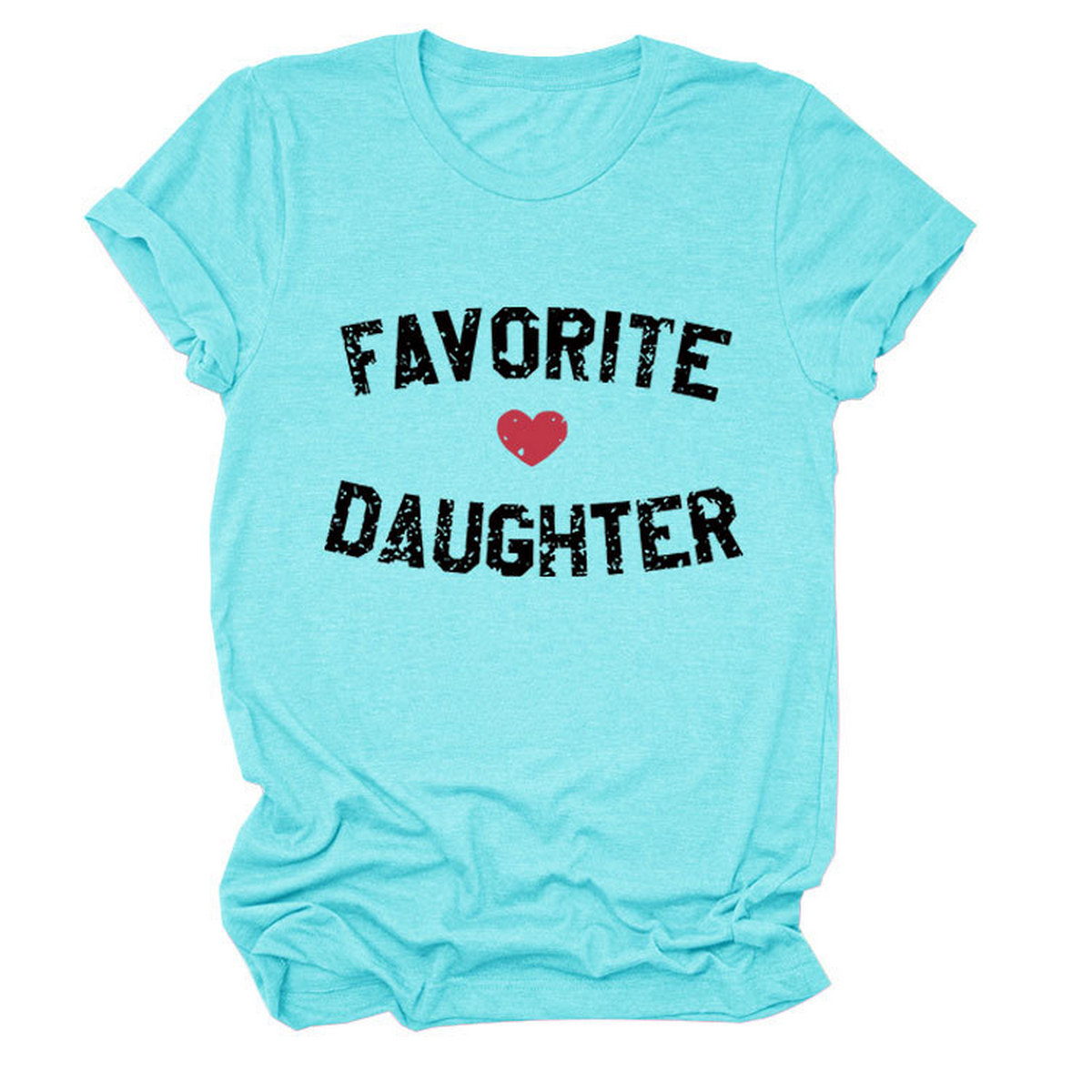 Trendy Short Sleeve Top for Women, Print Design